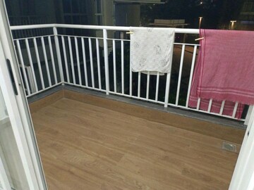 Balcony in 2 BHK Apartment at Lodha Amara, Kolshet Road – for Rent