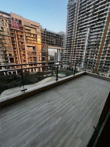 Balcony in 3.5 BHK Apartment at M3M Golf Estate Fairway West, Sector 65 – for Rent