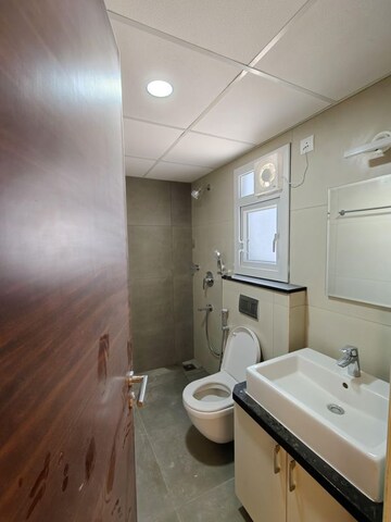 Bathroom in 3 BHK Apartment at Brigade Cornerstone Utopia, Varthur – for Rent