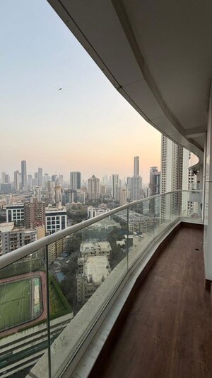 Balcony in 2 BHK Apartment at Enpar Lotus Residency, Lower Parel – for Rent