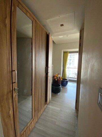 Building Lobby in 3 BHK Apartment at Lodha World Crest, Worli – for Rent