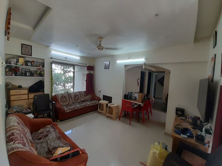 Living Room, sai-silicon-valley-chsl 2 Bedroom 1050 Sq.Ft. Apartment In Balewadi Pune 10106313