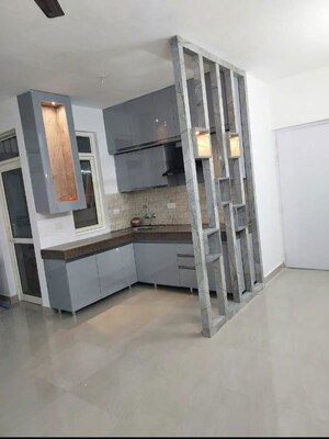 Staircase in 2.5 BHK Apartment at M3M Woodshire, Sector 107 – for Rent
