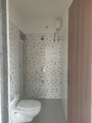 Bathroom in 1 BHK Apartment at Raunak Residency Thane, Pokhran Road No One – for Rent