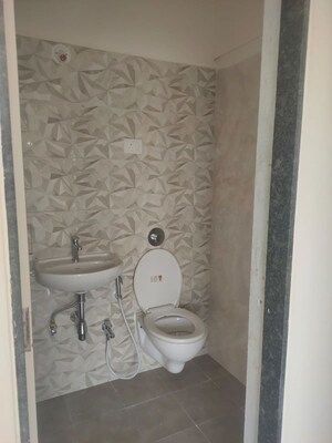 Bathroom in 1 BHK Apartment at Raunak Residency Thane, Pokhran Road No One – for Rent