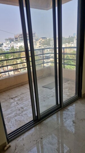 Balcony in 1 BHK Apartment at Nagpal Sudarshan Paradise, Pimple Nilakh – for Rent