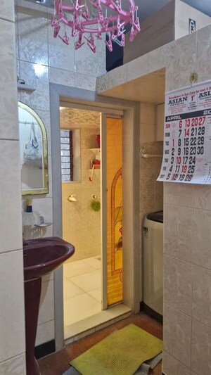 Bathroom in 1 BHK Apartment at Hubtown Akruti Orchid Park, Sakinaka – for Rent