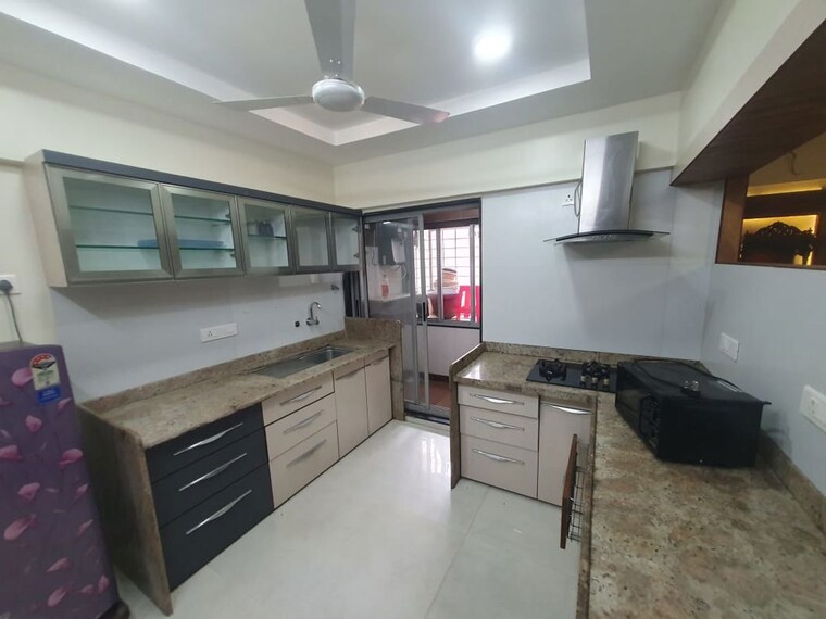Kitchen, siddhesh-optimus 3 Bedroom 1550 Sq.Ft. Apartment In Viman Nagar Pune 10106756