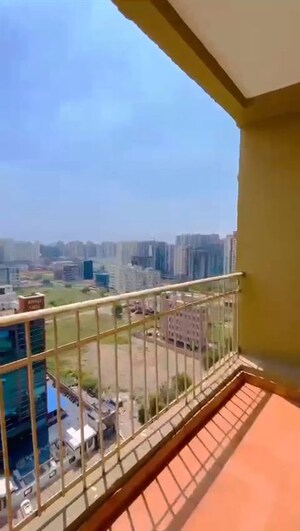 Balcony in 1 RK Apartment at Habitech Greens, Tech Zone 4 Greater Noida – for Rent
