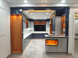 Kitchen in 3 BHK Builder Floor at BPTP District Faridabad, Sector 81 – for Sale