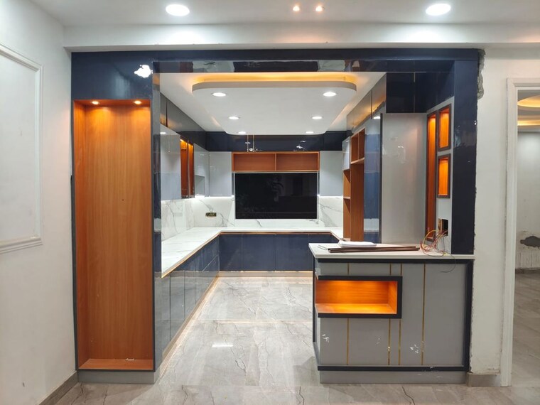 Kitchen, bptp-district-faridabad 3 Bedroom 140 Sq.Yd. Builder Floor In Sector 81 Faridabad 10106758