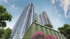 3 BHK + Servant Room Apartment For Rent in Hubtown 25 South