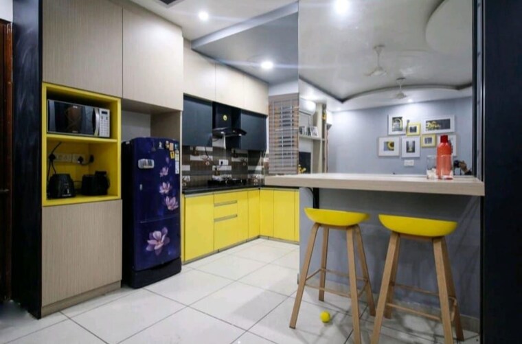 Kitchen, palam vihar 2 Bedroom 900 Sq.Ft. Builder Floor In Palam Vihar Gurgaon 10107071