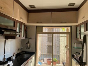 Kitchen in 3 BHK Apartment at Bandra East – for Rent