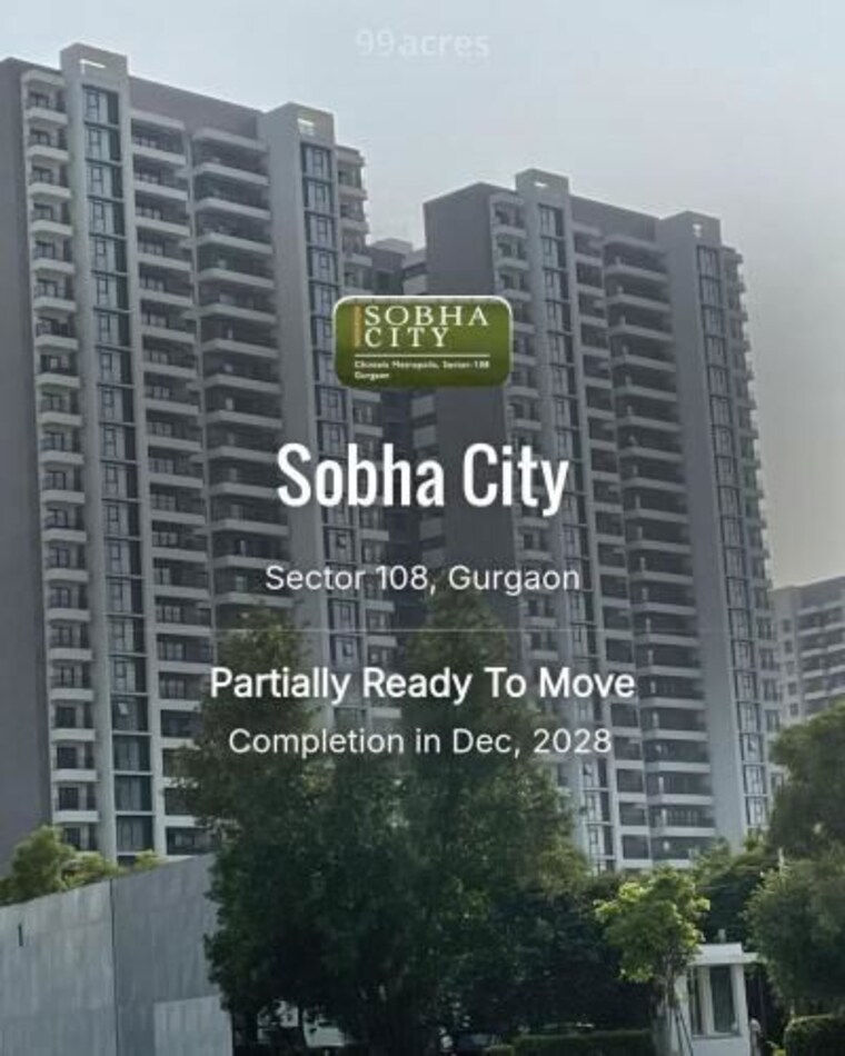 Exterior View, sobha-city-gurgaon 3 Bedroom 1710 Sq.Ft. Apartment In Sector 108 Gurgaon 10103628