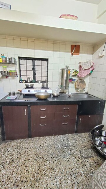 Kitchen in 1 BHK Apartment at Anand Nagar Park CHS, Kothrud – for Rent