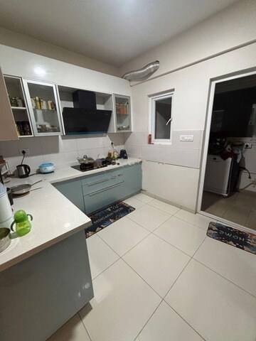 Kitchen in 3 BHK Apartment at Godrej Aqua, International Airport Road – for Rent