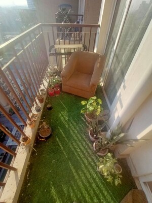 Balcony in 2.5 BHK Apartment at Aims Golf Avenue II, Sector 75 – for Rent