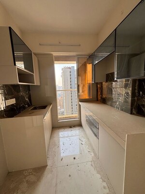 Kitchen in 1 BHK Apartment at Unique Ivana, Mira Road – for Rent