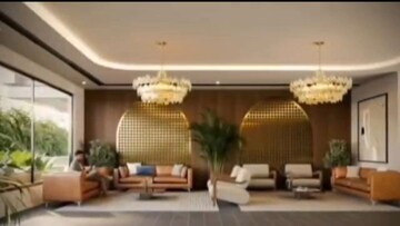 Living Room in 3 BHK Apartment at Kollur – for Sale