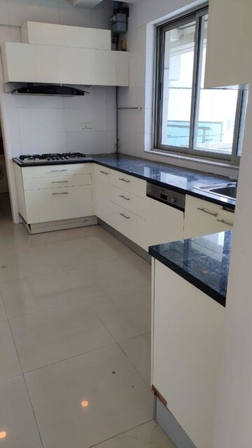 Kitchen in 3 BHK Apartment at Sheth Beaumonte, Sion East – for Rent