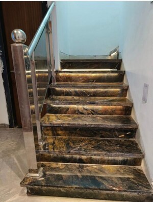 Staircase in 3 BHK Builder Floor at Rajendra Nagar – for Sale