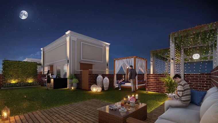 Exterior View, sector 63 4 Bedroom 300 Sq.Yd. Builder Floor In Sector 63 Gurgaon 10035488