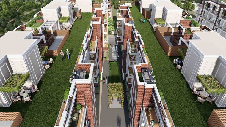 Exterior View, sector 63 4 Bedroom 300 Sq.Yd. Builder Floor In Sector 63 Gurgaon 10035488