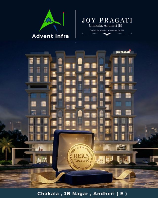 1 BHK 397 Sq.Ft. Apartment in Joy Pragati CHS