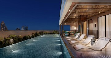 Balcony in 4 BHK Apartment at Lodha Golf View, Dombivli East – for Sale