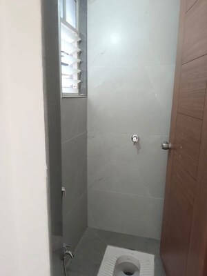 Bathroom in 1 RK Apartment at Shriram Nagar CHS, Aundh – for Rent