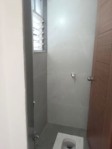 Bathroom in 1 RK Apartment at Shriram Nagar CHS, Aundh – for Rent