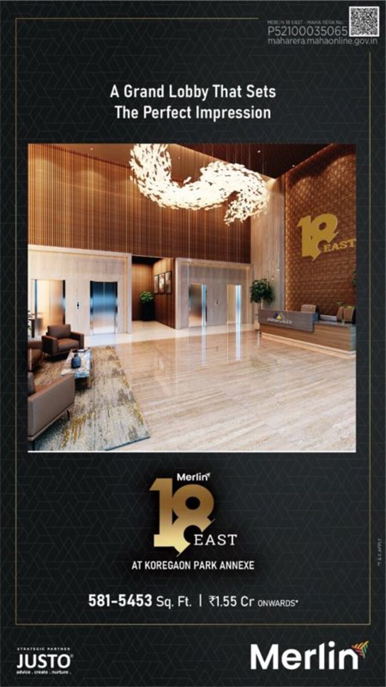 Floor Plan, merlin-18-east Commercial Office Space 1065 Sq.Ft. In Koregaon Park Annexe Pune 10107574