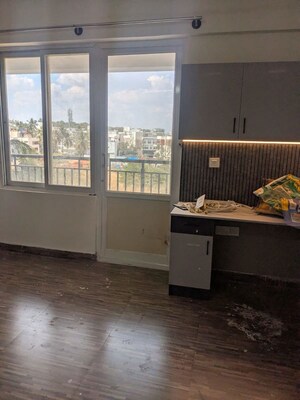 Kitchen in 3 BHK Apartment at Mittal Palms, Jakkuru – for Rent