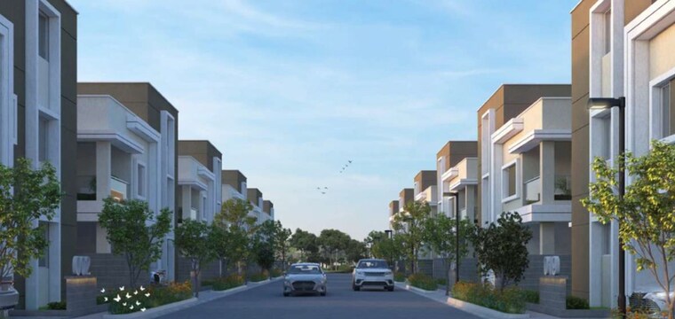Exterior View, aurobindo-sansa-county 3 Bedroom 2500 Sq.Ft. Villa In Peeranchuruvu Hyderabad 10107470