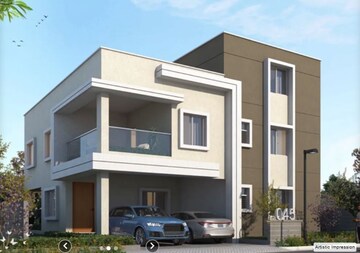 3 BHK Villa – Exterior View View at Aurobindo Sansa County, Peeranchuruvu - for Sale