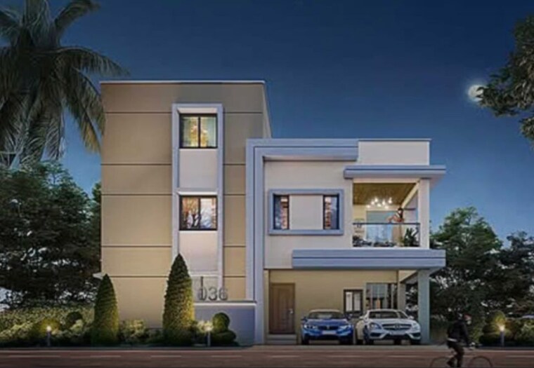 Exterior View, aurobindo-sansa-county 3 Bedroom 2500 Sq.Ft. Villa In Peeranchuruvu Hyderabad 10107470