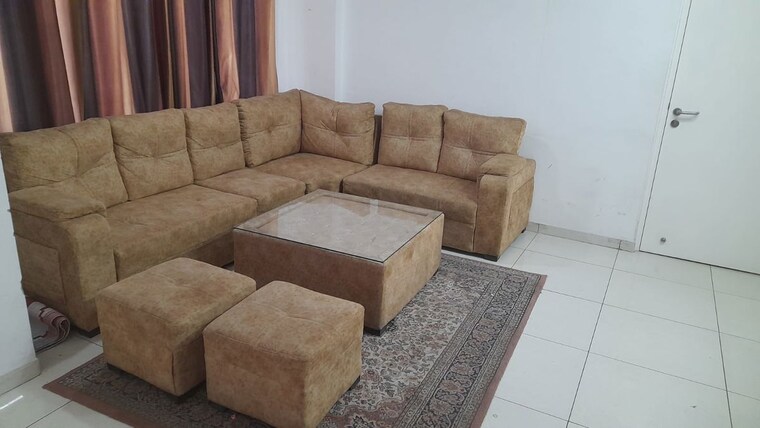 Living Room, motiaz-royal-citi 3 Bedroom 1350 Sq.Ft. Penthouse In Ambala Highway Zirakpur 10107661