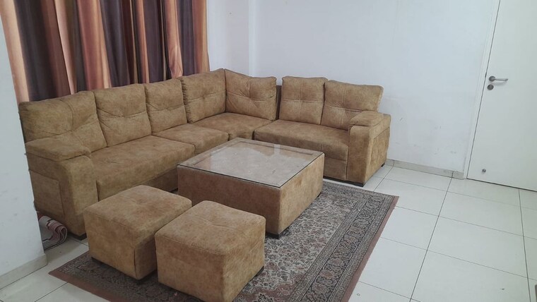 Living Room, motiaz-royal-citi 3 Bedroom 1350 Sq.Ft. Penthouse In Ambala Highway Zirakpur 10107661