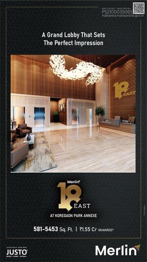 Floor Plan in  Office Space at Merlin 18 East, Koregaon Park Annexe – for Sale