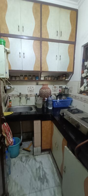 Kitchen in 2 BHK Builder Floor at Rohini Sector 8 – for Sale