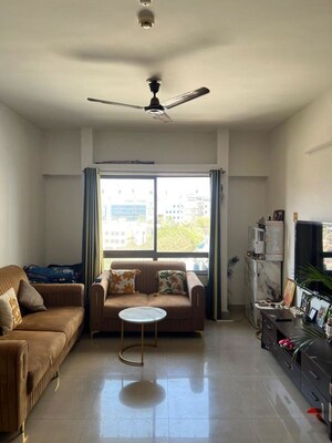 Living Room in Studio Apartment at Paranjape Blue Ridge, Hinjewadi – for Rent