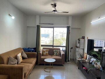 Living Room in Studio Apartment at Paranjape Blue Ridge, Hinjewadi – for Rent