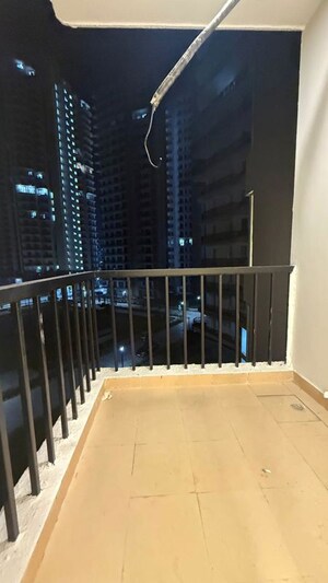 Balcony in 3 BHK Apartment at Amrapali Heartbeat City, Sector 107 – for Rent