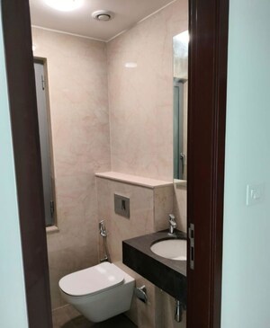 Bathroom in 3 BHK Apartment at Piramal Mahalaxmi, Mahalaxmi – for Rent