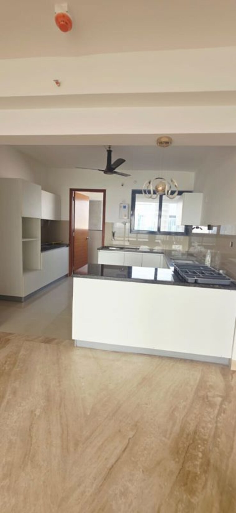 Kitchen, marvel-aquanas 3.5 Bedroom 3000 Sq.Ft. Apartment In Kharadi Pune 10107751