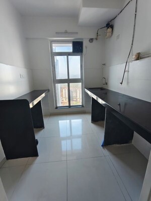 Kitchen in 1.5 BHK Apartment at Godrej Emerald, Ghodbunder Road – for Rent