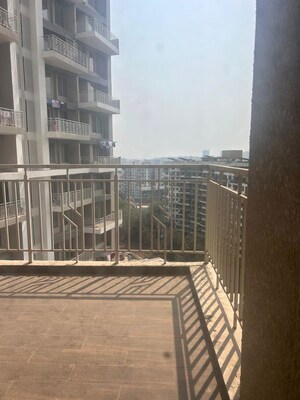 Balcony in 3 BHK Apartment at Kalpataru Exquisite Sierra, Wakad – for Rent