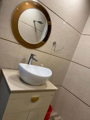 Bathroom in 3 BHK Apartment at Amrapali Golf Homes, Sector 4 Greater Noida – for Rent