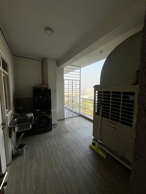 Balcony in 4 BHK Apartment at M3M Polo Suites, Sector 65 – for Rent